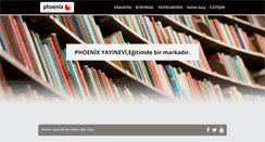 Desktop Screenshot of phoenixyayinevi.com